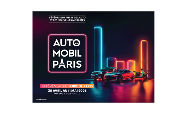 Affiche d'Auto Mobil Paris