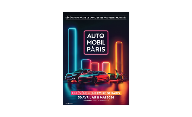 Affiche d'Auto Mobil Paris