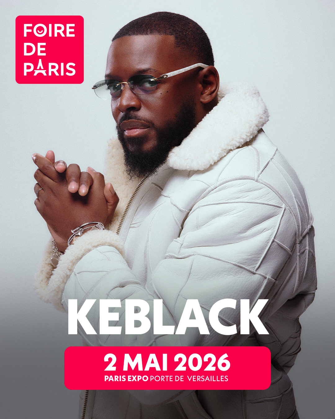 Keblack en concert à foire de paris